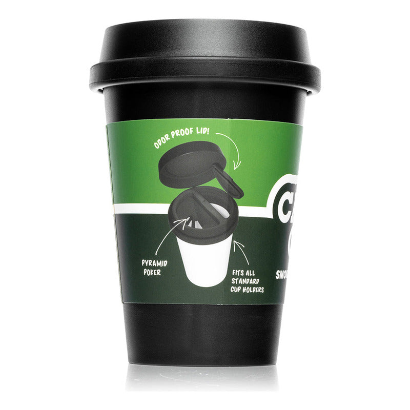 Cenicero De Mesa Hemper Cache Cup Tie Negro Cup