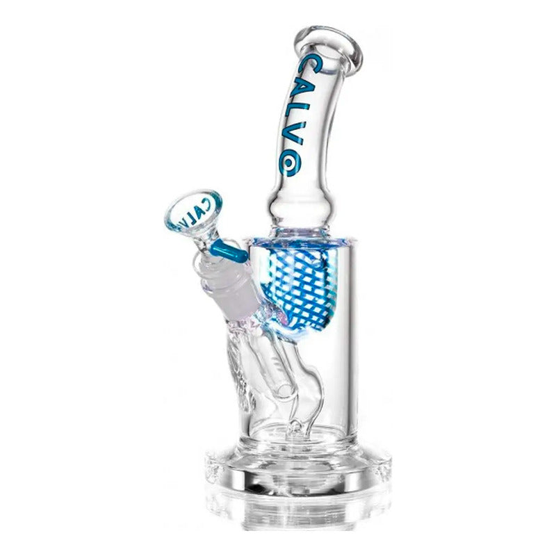 Bong Calvo Glass Incycler Azul Incycler Azul