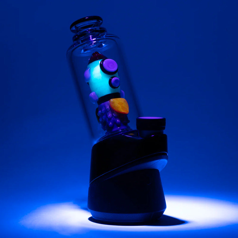 Bong Empire Glassworks Puffco Peak Cohete Brilla En La Oscuridad