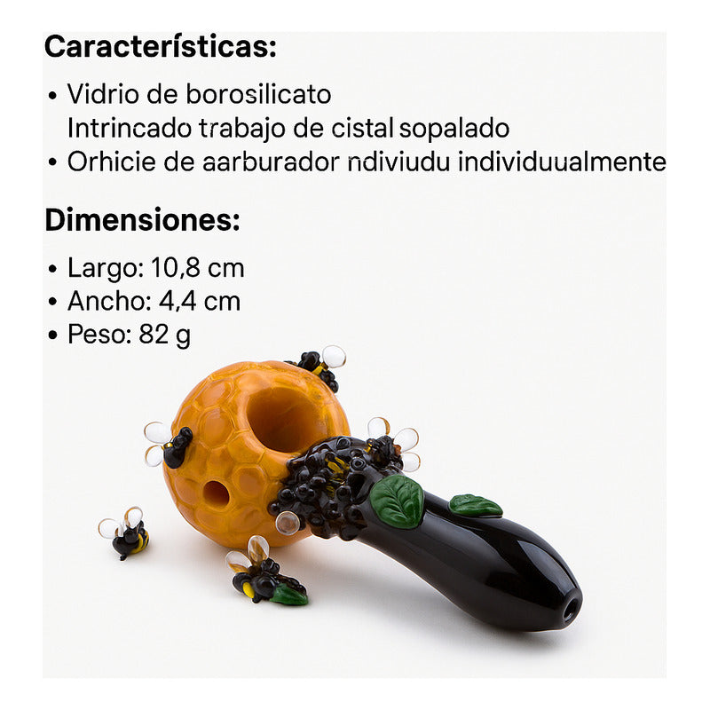 Bong Empire Glassworks Pipa Colmena Colmena