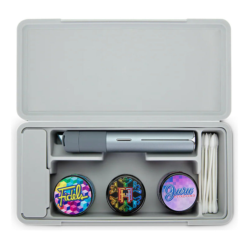 Estucheras De Viaje Puffco Travel Case Plateado