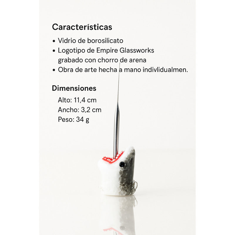 Dabber Espatula Diseño Empire Glassworks Jawsome