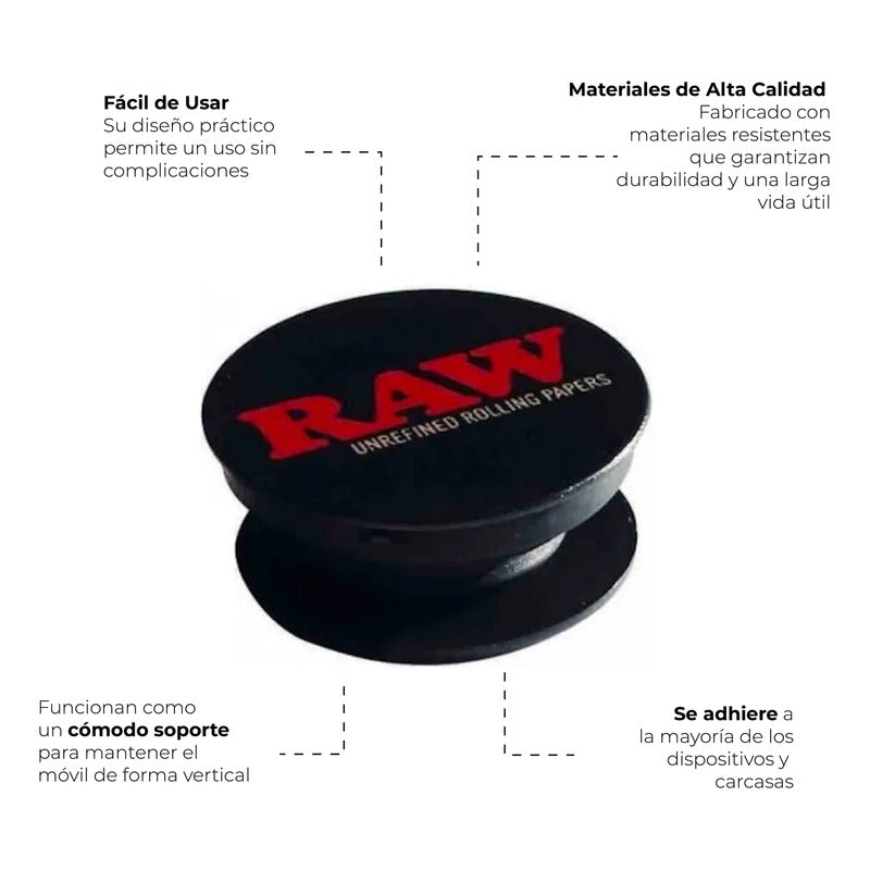 Soporte De Telefono Raw Black Accesorio