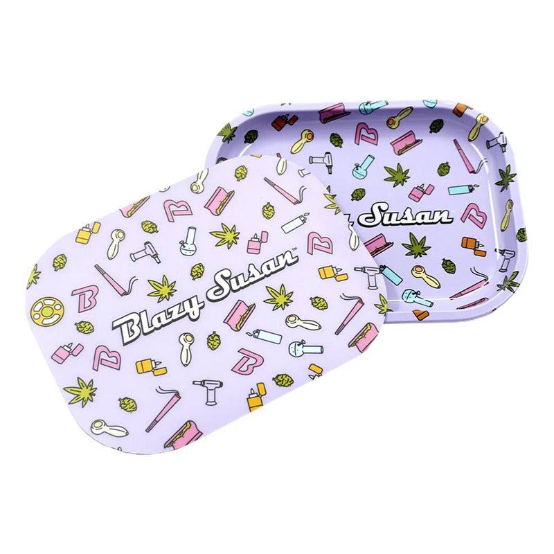 Charola Con Tapa Chica Cenicero Blazy Susan