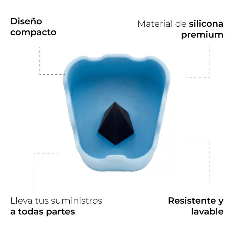 Cenicero De Silicon Resistente Y Lavable Blazy Susan