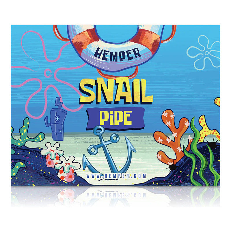 Bong Pipa De Mano Hemper Caracol Caracol