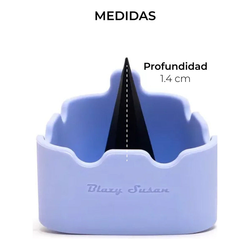 Cenicero De Silicon Resistente Y Lavable Blazy Susan