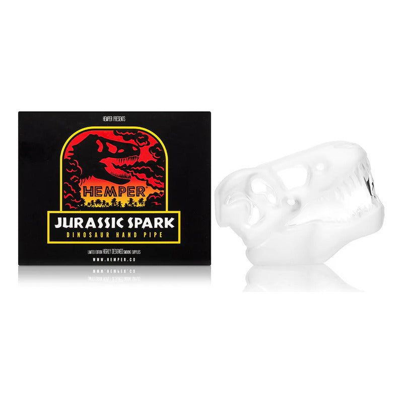 Bong Pipa De Mano Hemper Jurassic Spark Calavera