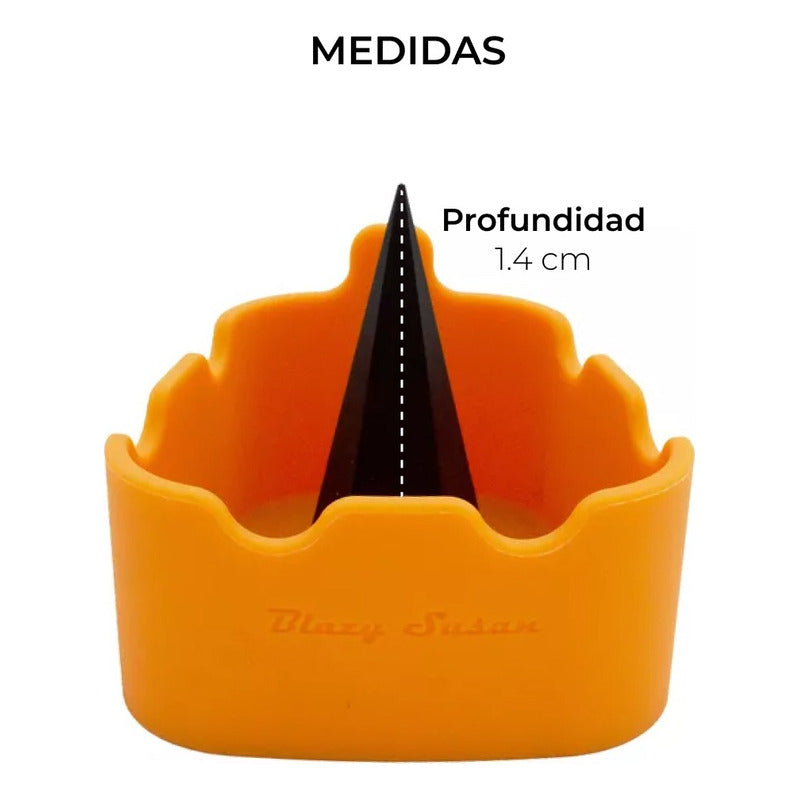 Cenicero De Silicon Resistente Y Lavable Blazy Susan