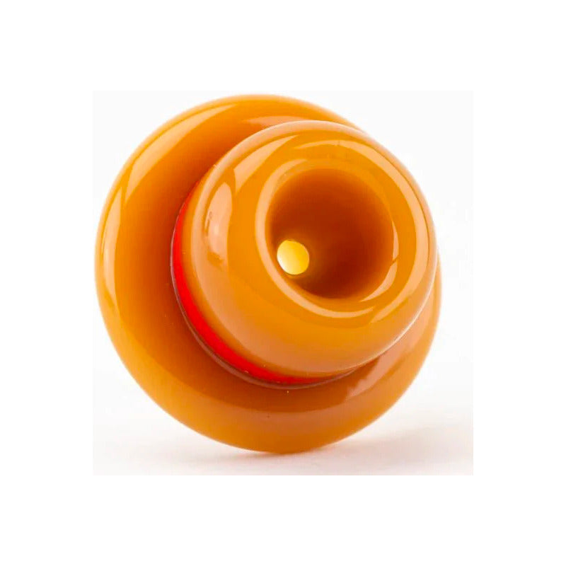 Pieza Para Bong Empire Glassworks Hat Sombrero Naranja Claro