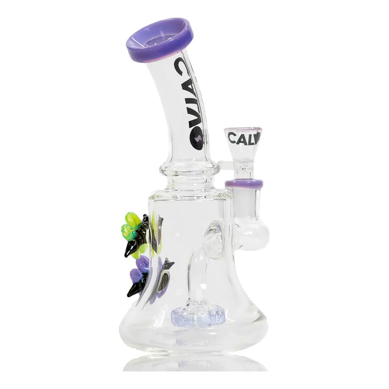 Bong Calvo Glass De Abeja 19 Cm Abeja Violeta