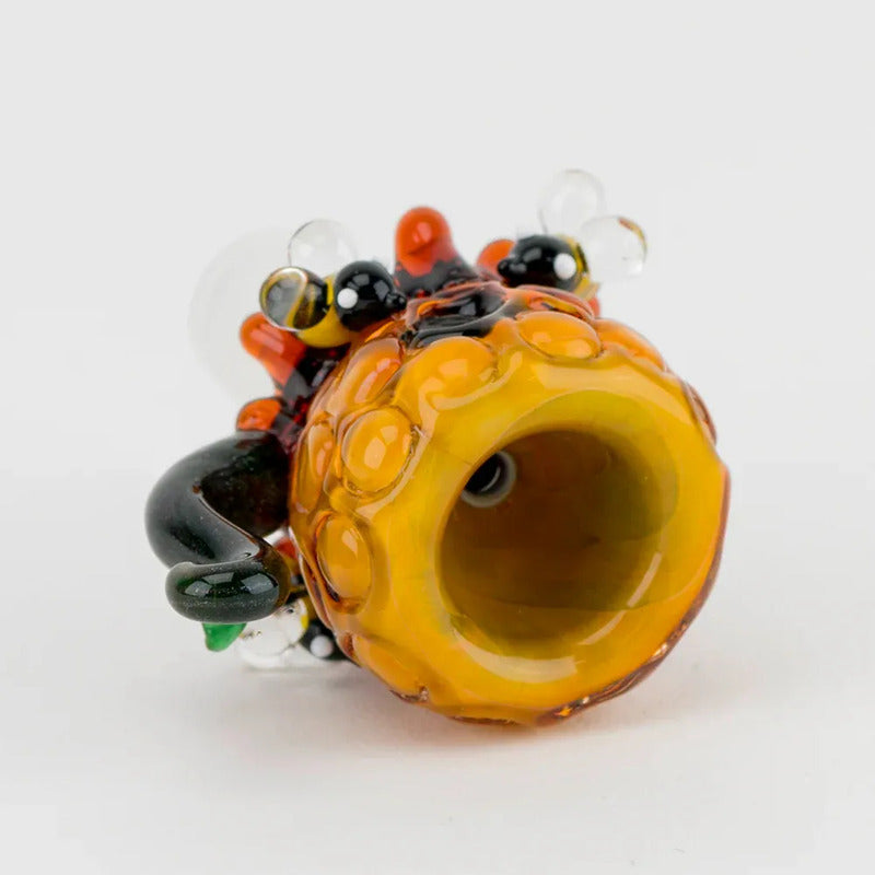 Pieza Para Bong Empire Glassworks Colmena Amarrillo 14 Mm