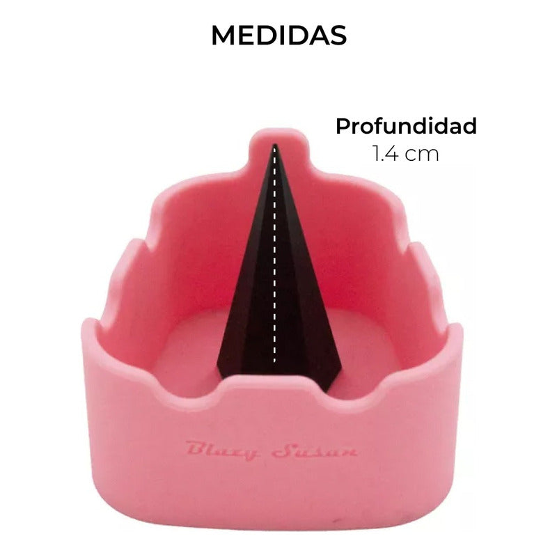 Cenicero De Silicon Resistente Y Lavable Blazy Susan