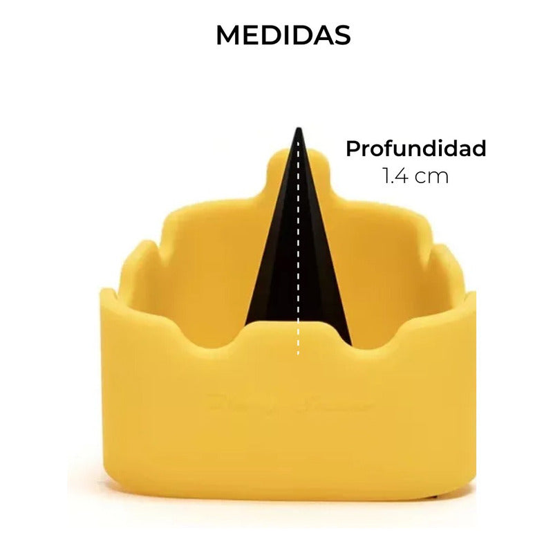 Cenicero De Silicon Resistente Y Lavable Blazy Susan