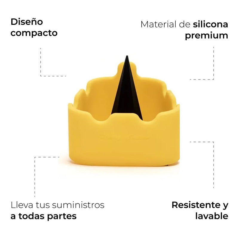 Cenicero De Silicon Resistente Y Lavable Blazy Susan