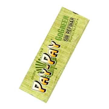 Papel de Liar PAY PAY Go Green 50Hojas Paquete RAW