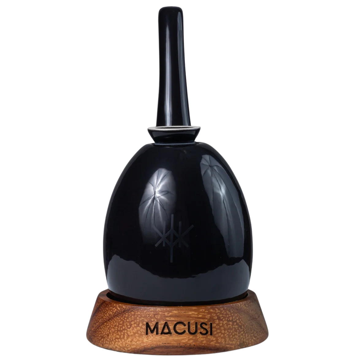 Pipa Bong Macusi Ceramica Artesanal Bubbler Obsidiana