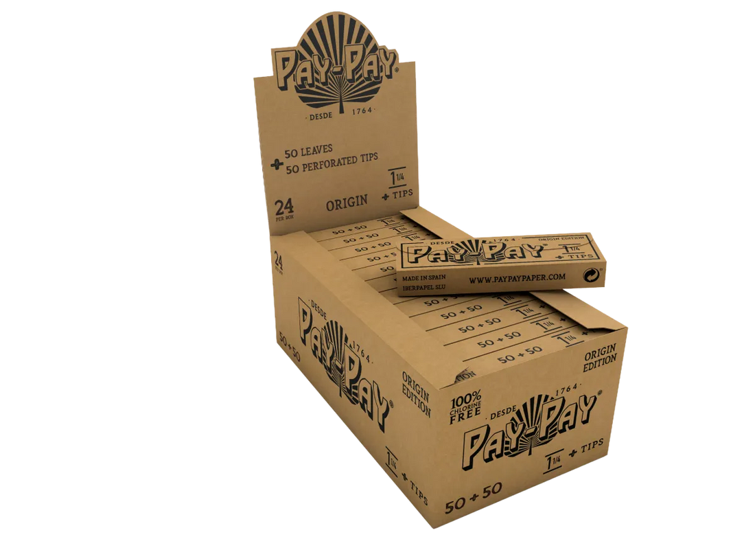 Papel De Liar PAY PAY Origin 50 Hojas Paquete RAW
