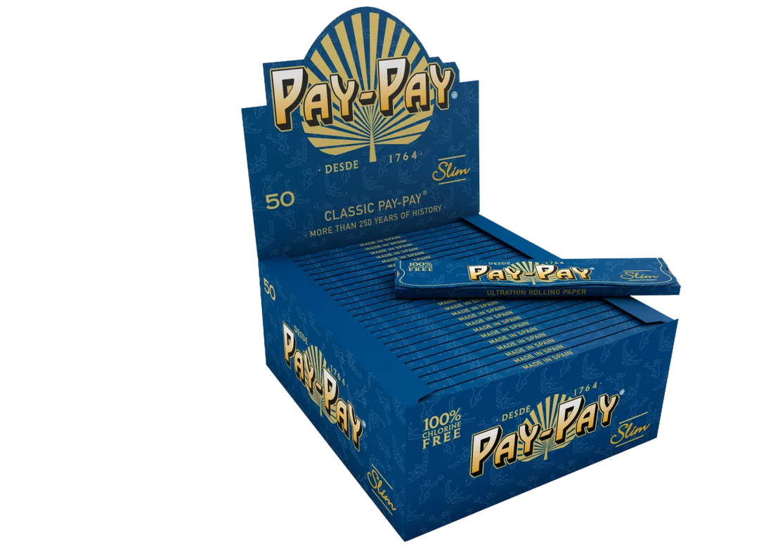 Papel de Liar PAY PAY Classico KingSize Slim 50Hojas Paquete RAW