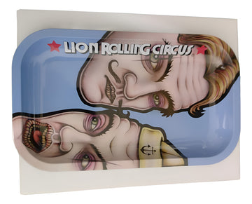 Charola Mediana De Metal Brasil Lion Rolling Circus