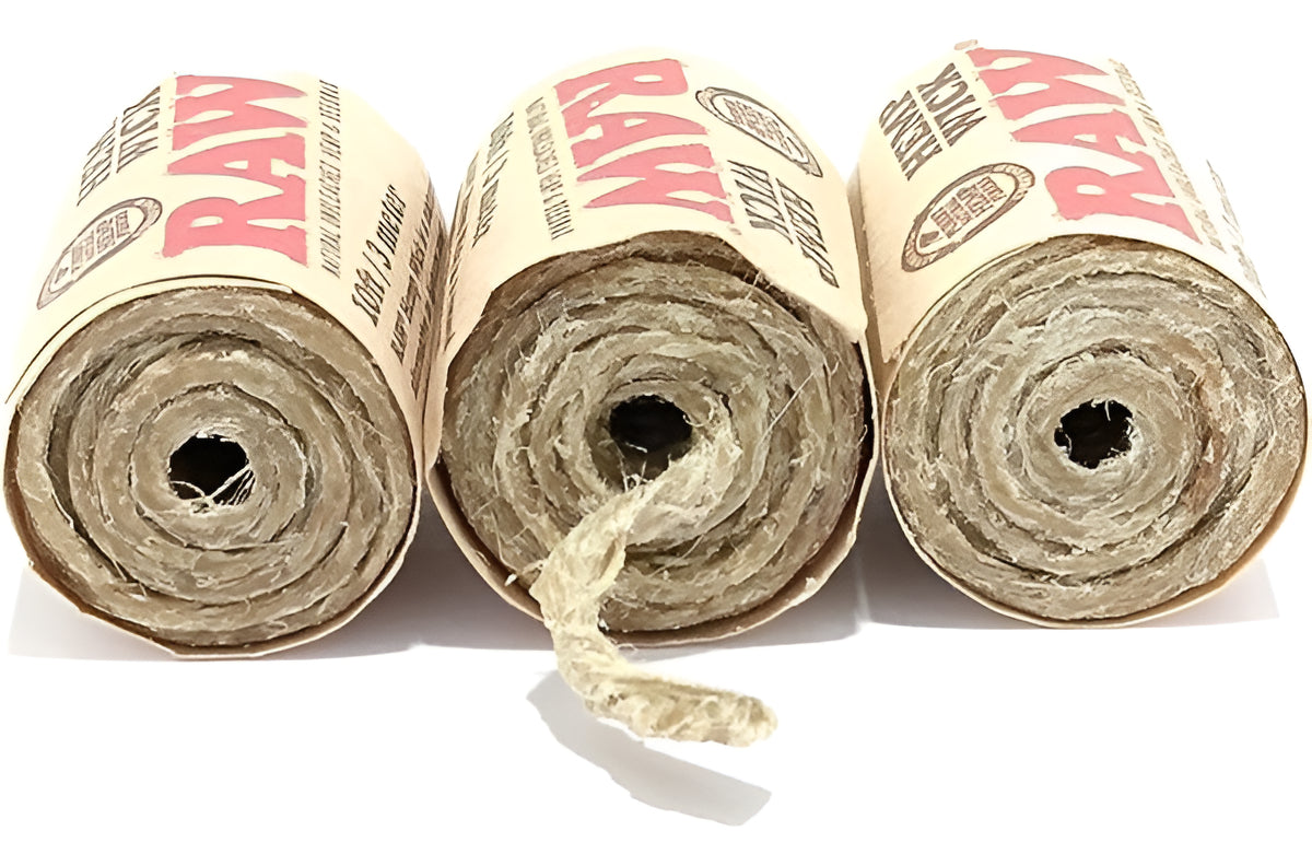 Mecha De Canamo Crudo 3 Metros