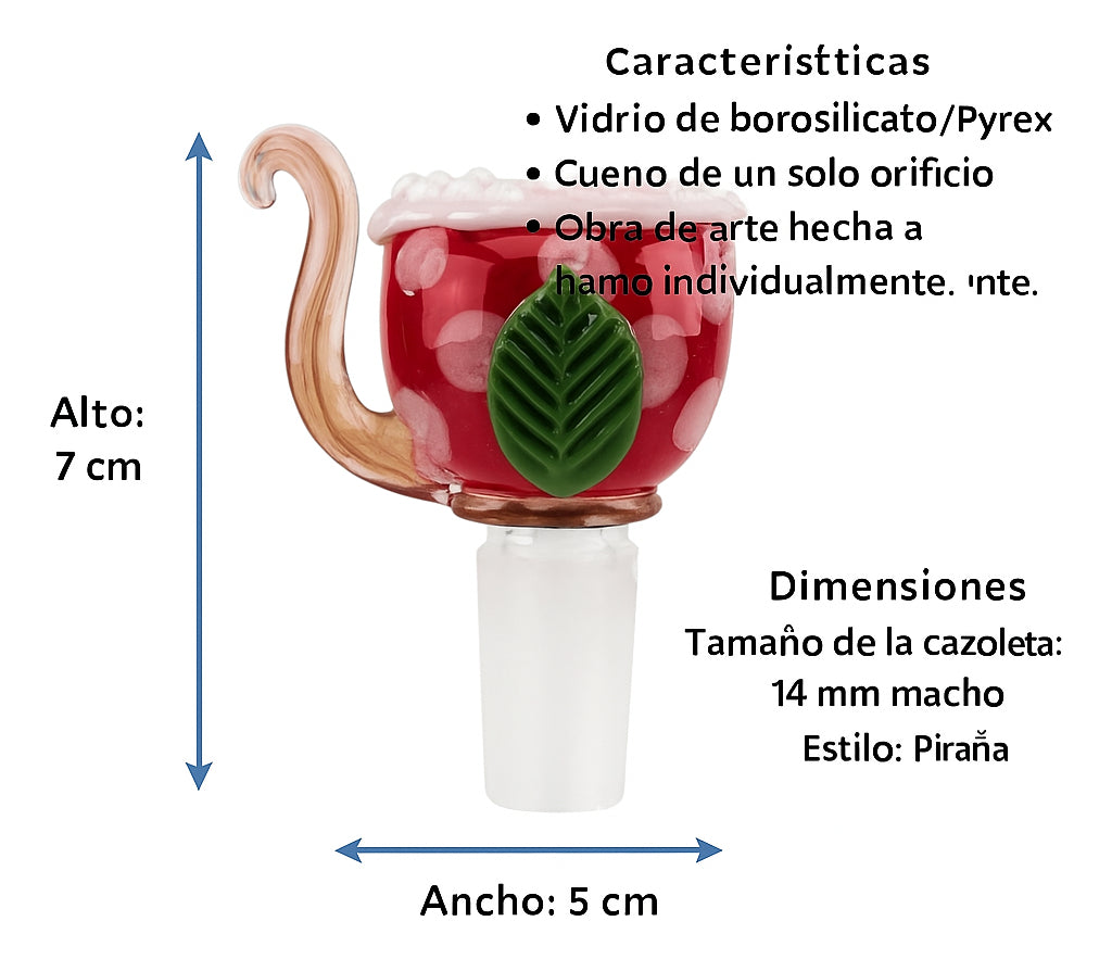 Pieza Para Bong Empire Glassworks Piraña