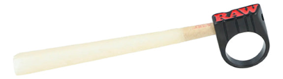 Anillo Raw  Ahumado Negro Crudo Tamano 10