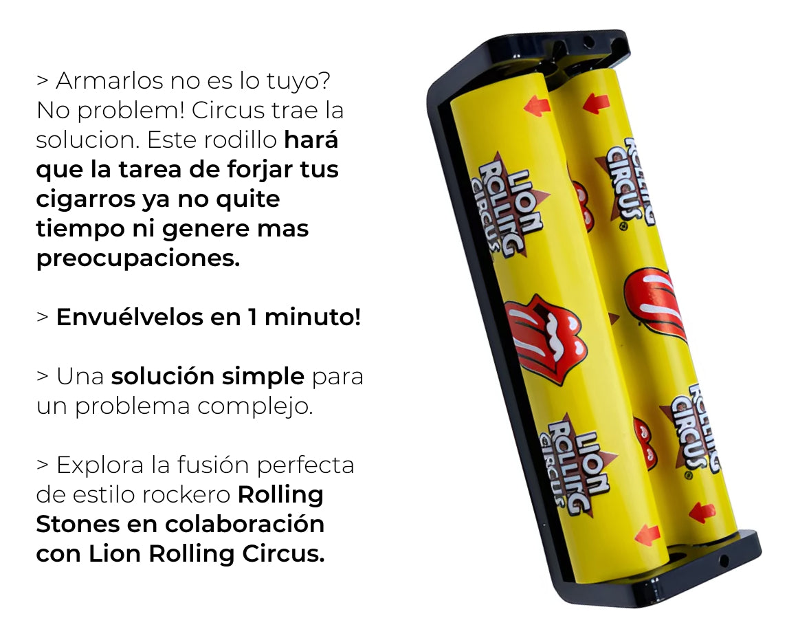 Maquina 1.1/4 Armado Armador Liong Rolling Circus Stones