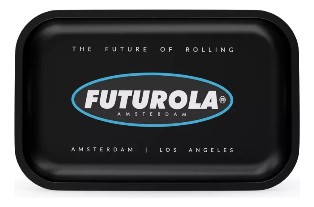 Charola Para Rolar Metal Bandeja Futurola Mediana Negra