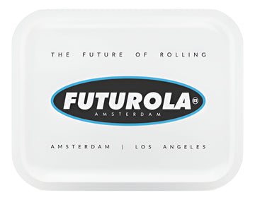 Charola Para Rolar Bandeja Forjar Futurola Mediana Blanca