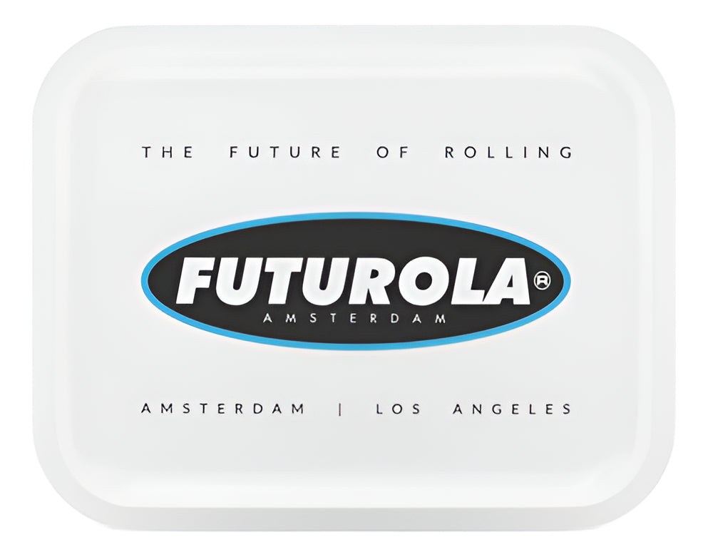 Charola Para Rolar Bandeja Forjar Futurola Mediana Blanca