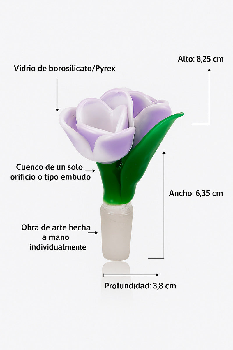 Pieza Para Bong Empire Glassworks Tulipan