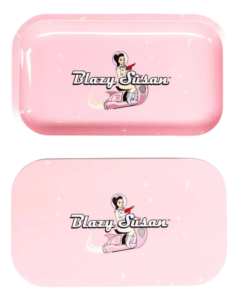 Cenicero Charola Con Tapa Spacey Susan Mediana Blazy Susan