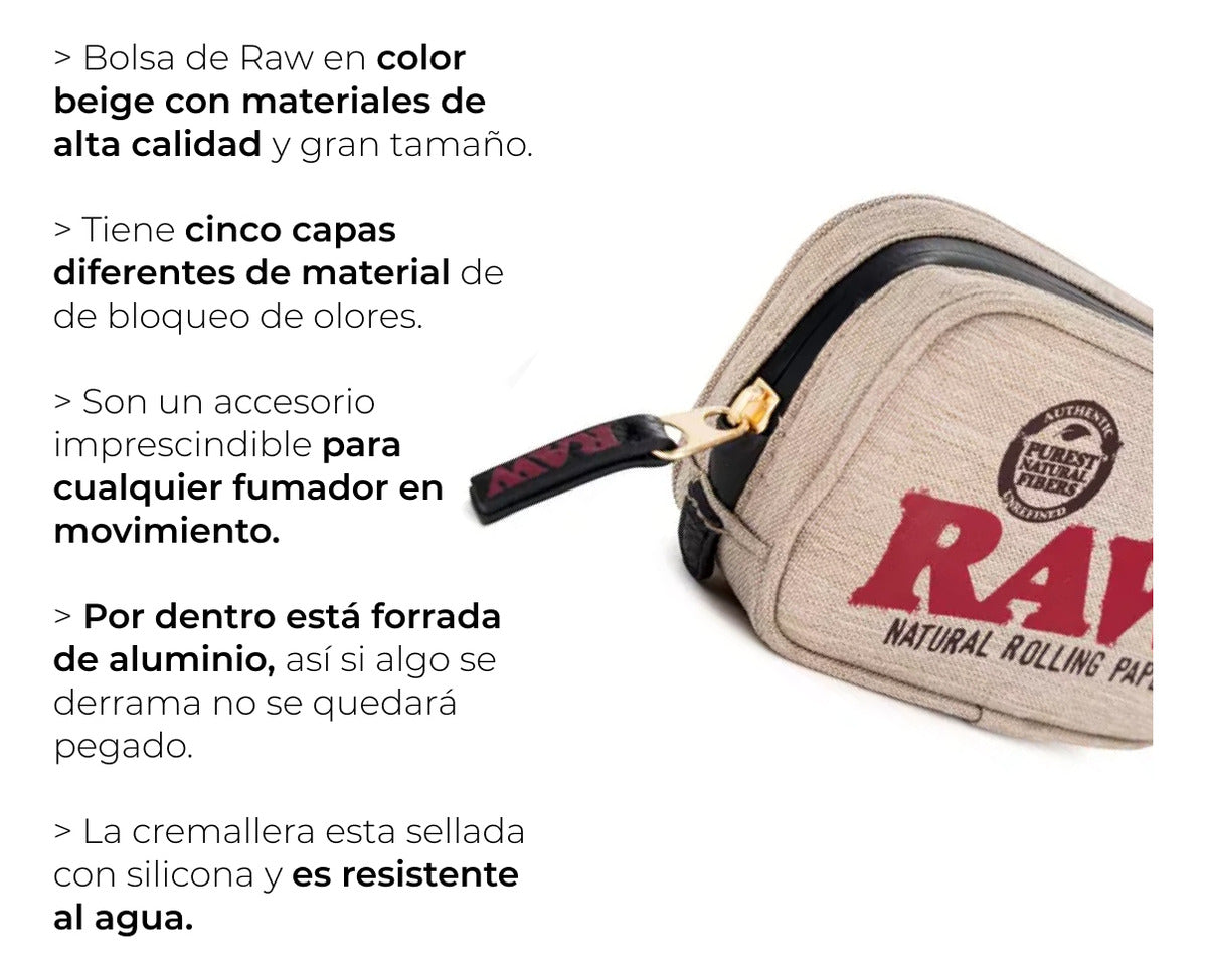 Bolsa Estuche Raw Antiolor