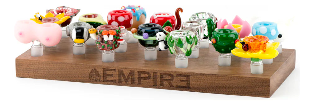 Exhibidor Para Bong De Madera Empire Glassworks