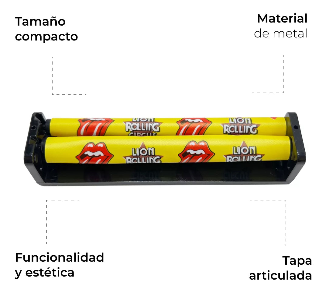 Maquina Armadora Big KingSize Lion Rolling Circus Stone