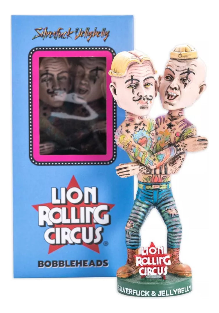 Muñeco Silverfuck & Jellybelly Coleccion Lion Rolling Circus
