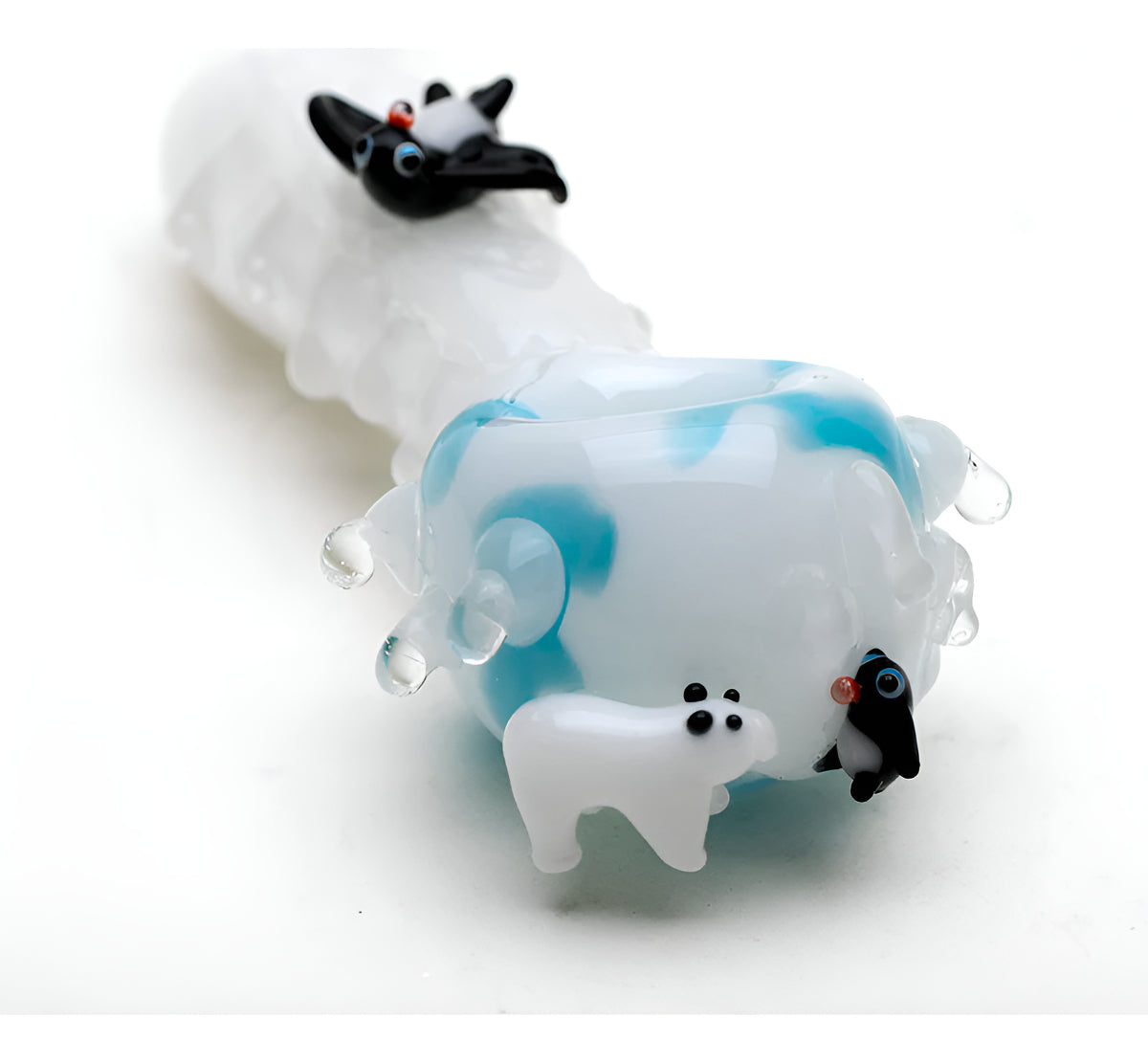 Bong Empire Glassworks Pipa Pingüinos Helados