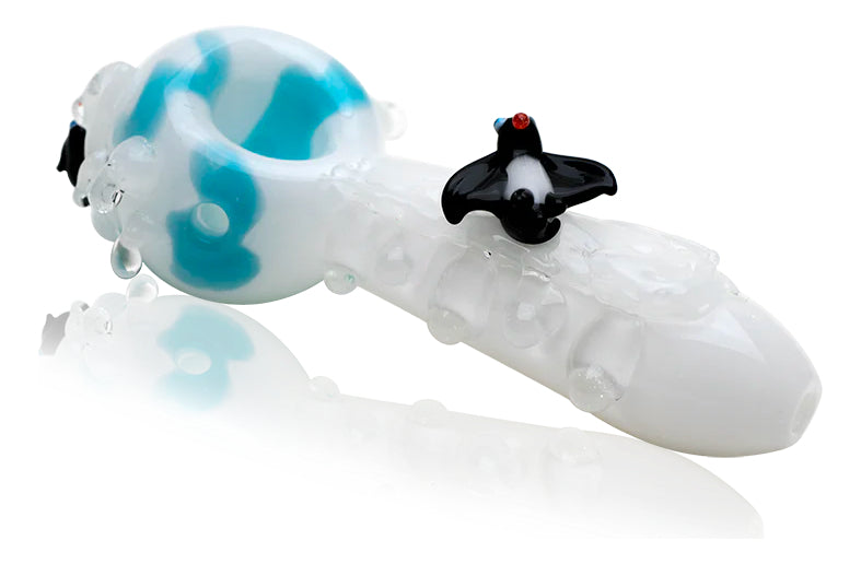 Bong Empire Glassworks Pipa Pingüinos Helados