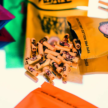 Pre-rolled Tips 55 filtros por Paquete Lion Rolling Circus