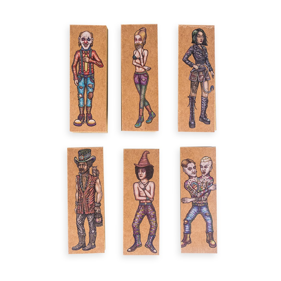 Papel Filtro Unbleachedhead 50 Hojas por Paquete Lion Rolling Circus