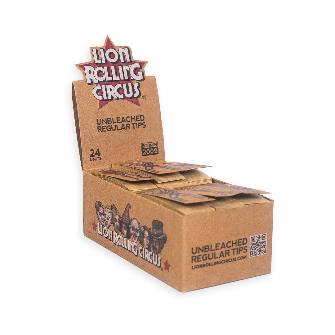 Papel Filtro Unbleachedhead 50 Hojas por Paquete Lion Rolling Circus